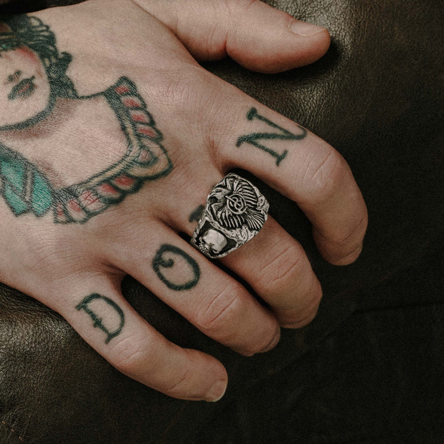 Ashes of the Wake x Lamb of God Sterling Silver Ring