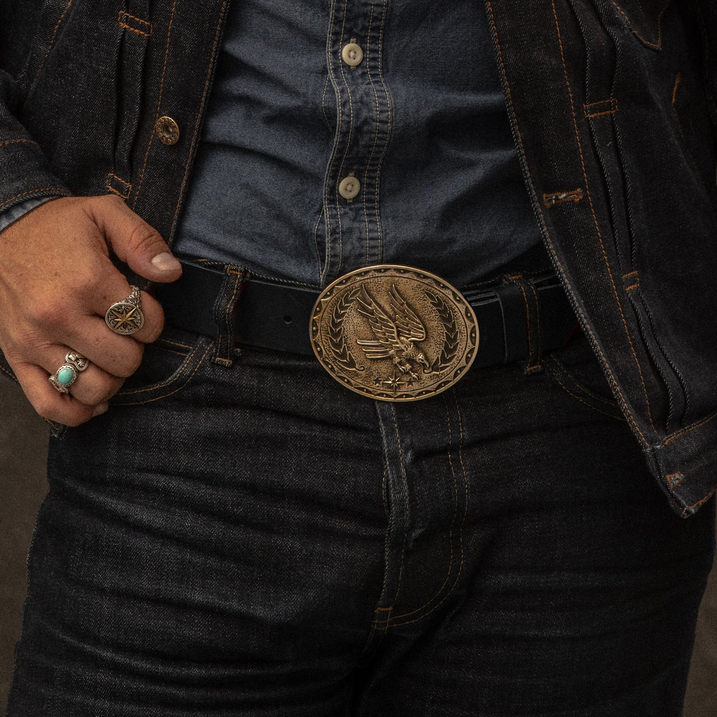 Wild Blue Yonder x Brass x Black