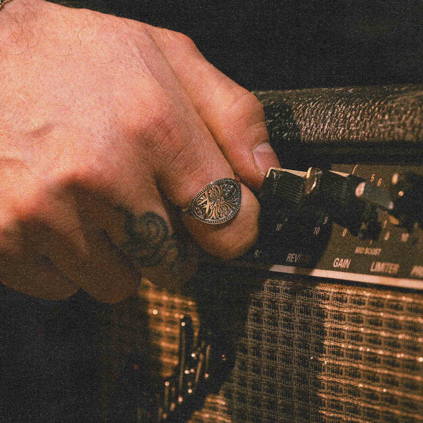 Amplify x Fender Sterling Silver Ring