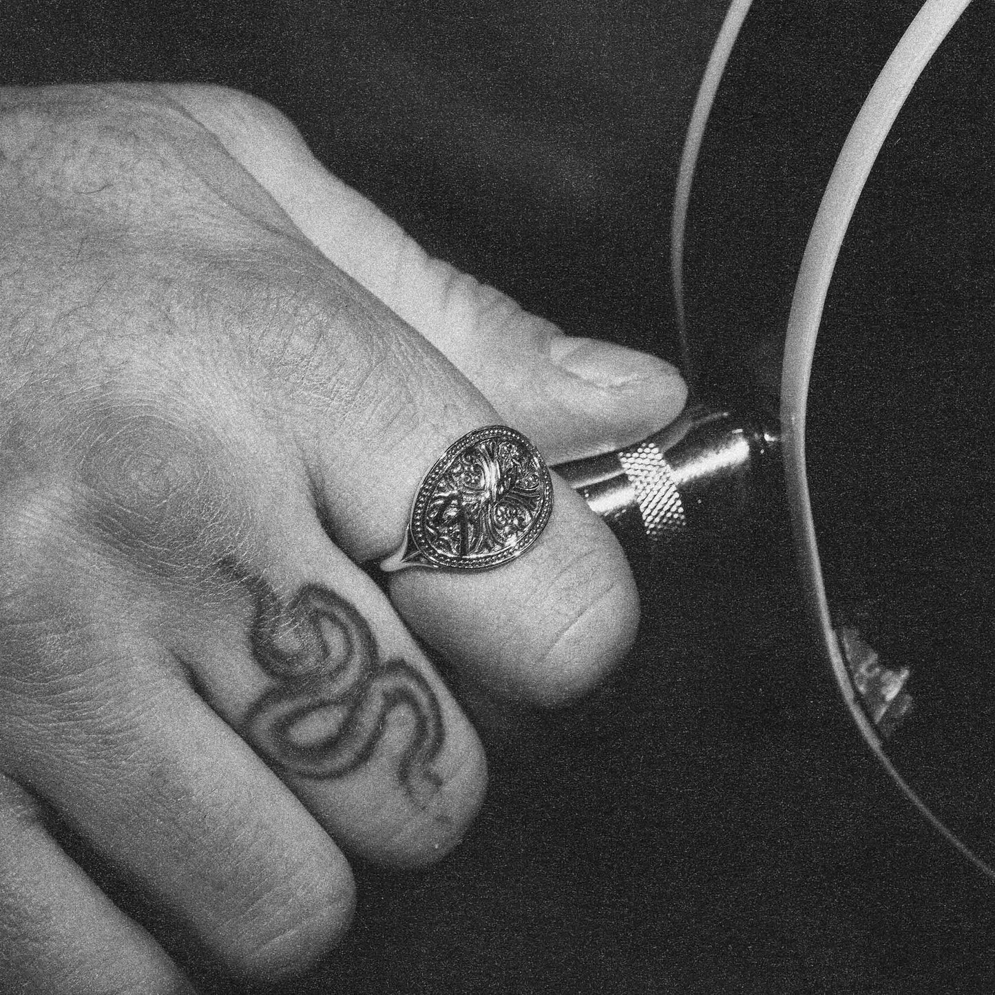 Amplify x Fender Sterling Silver Ring