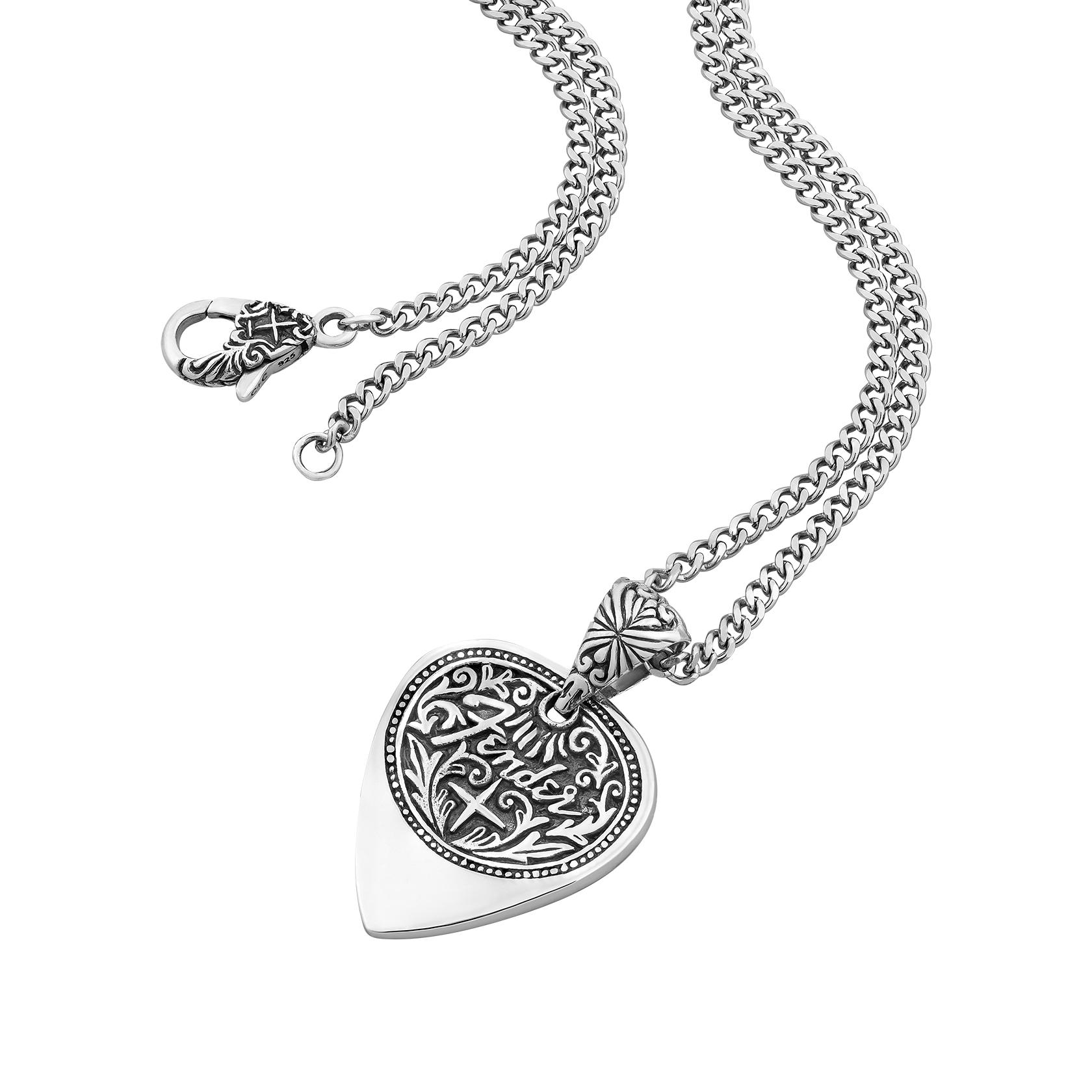 Plectrum x Fender Sterling Silver Pendant
