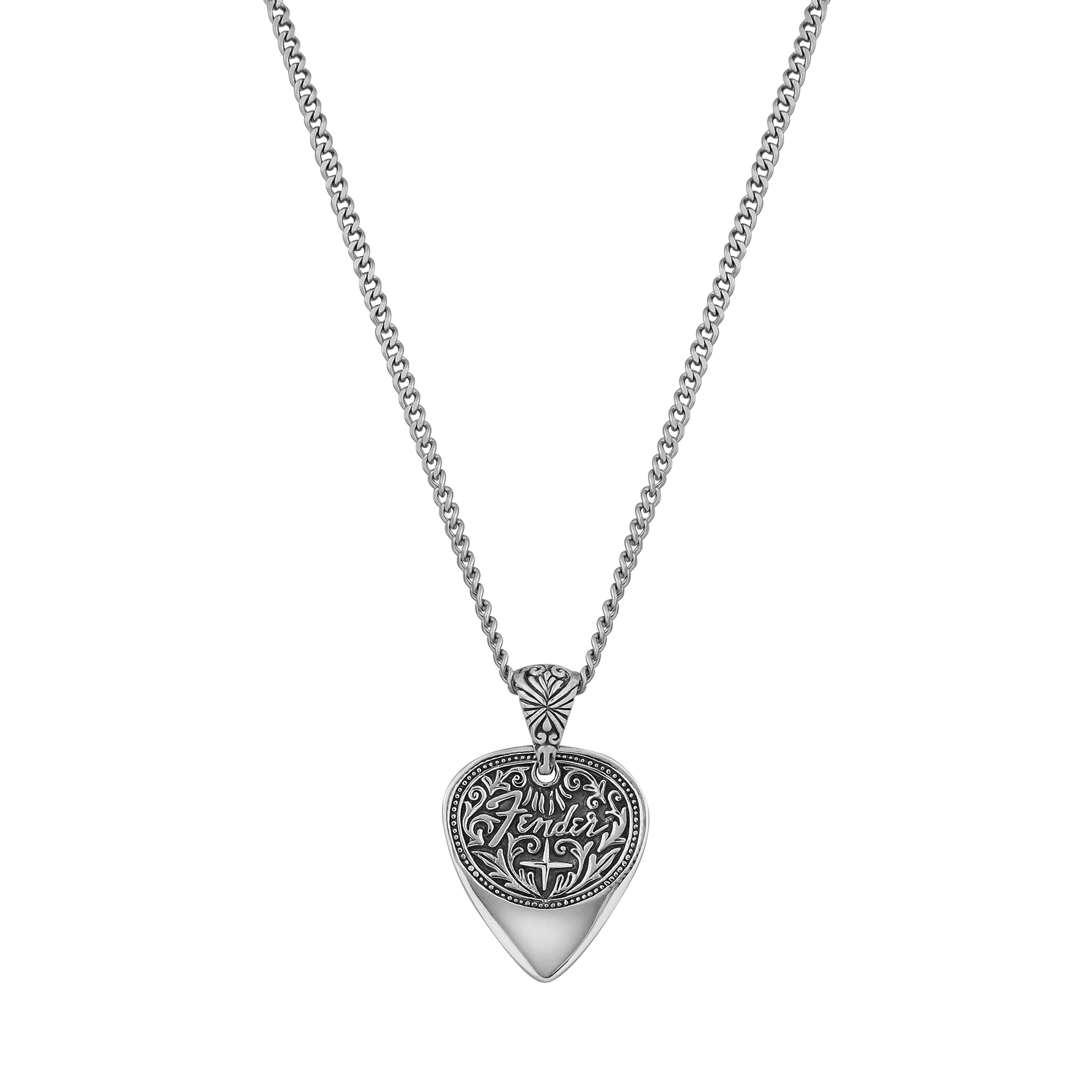 Plectrum x Fender Sterling Silver Pendant