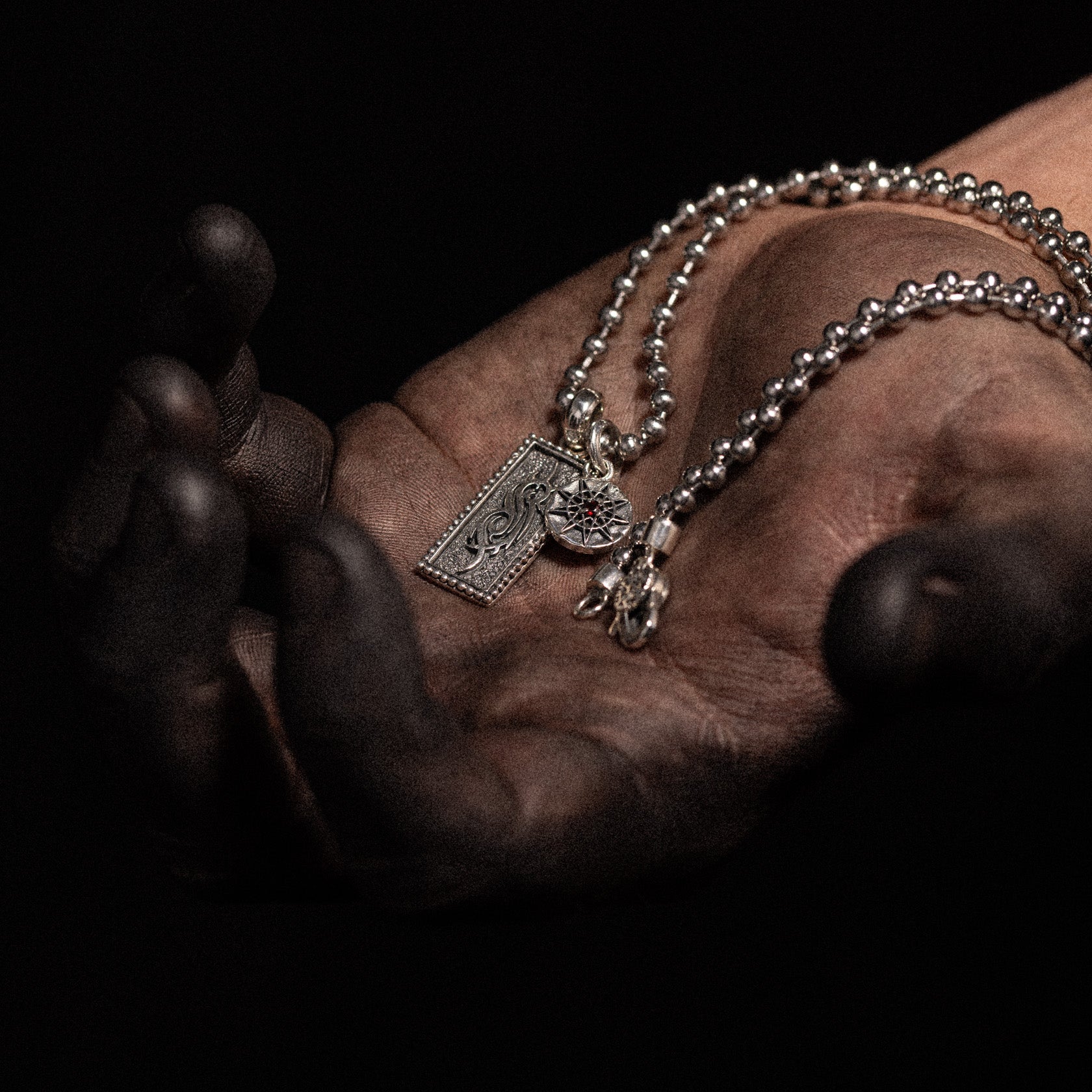 Tribal S x Slipknot Sterling Silver Pendant