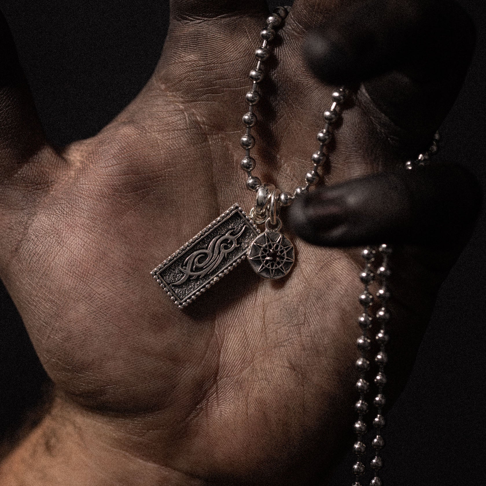 Tribal S x Slipknot Sterling Silver Pendant