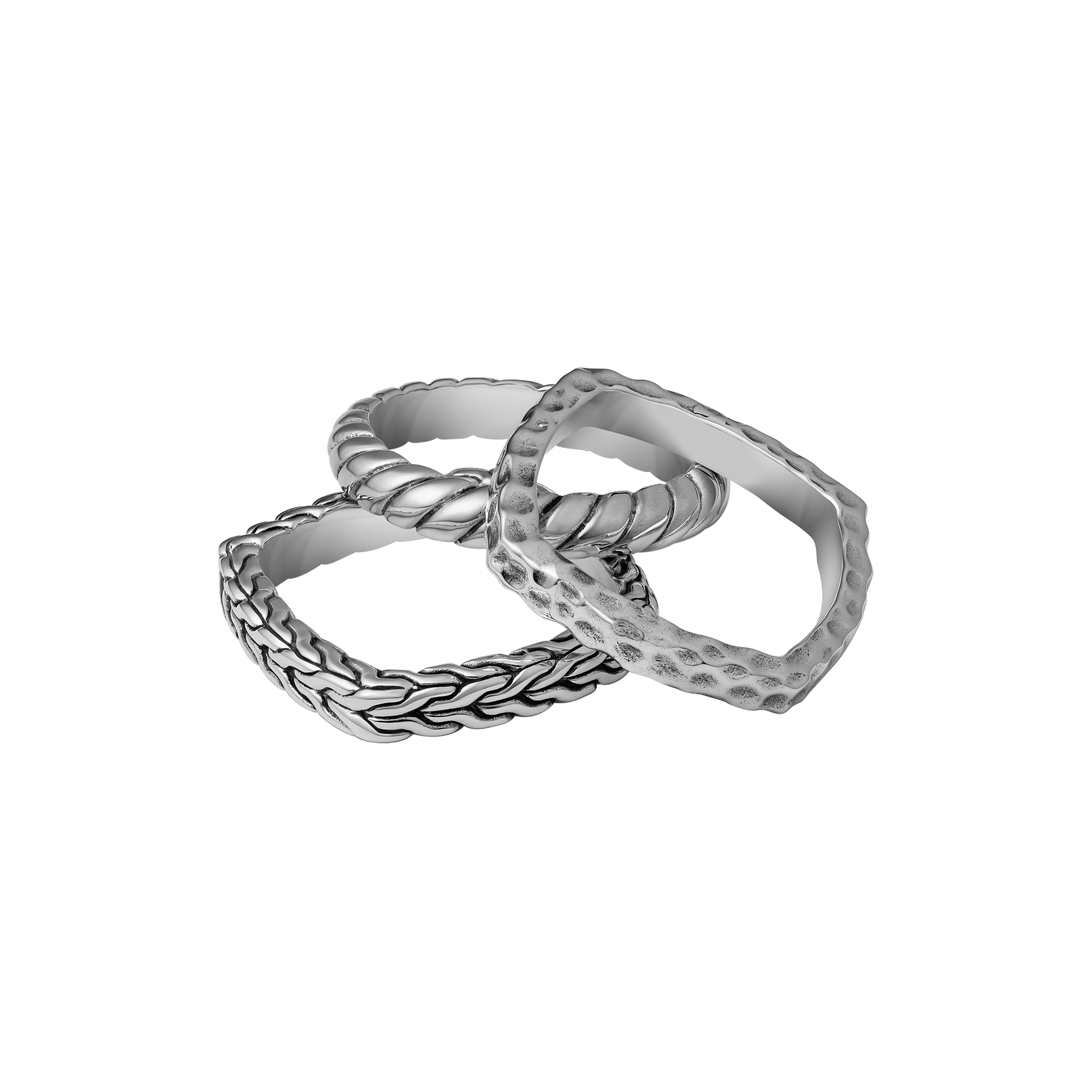 Tierce: Sterling Silver Stackable Rings for Men – Clocks and Colours Tierce: Sterling Silver Stackable Rings for Men – Clocks and Colours
