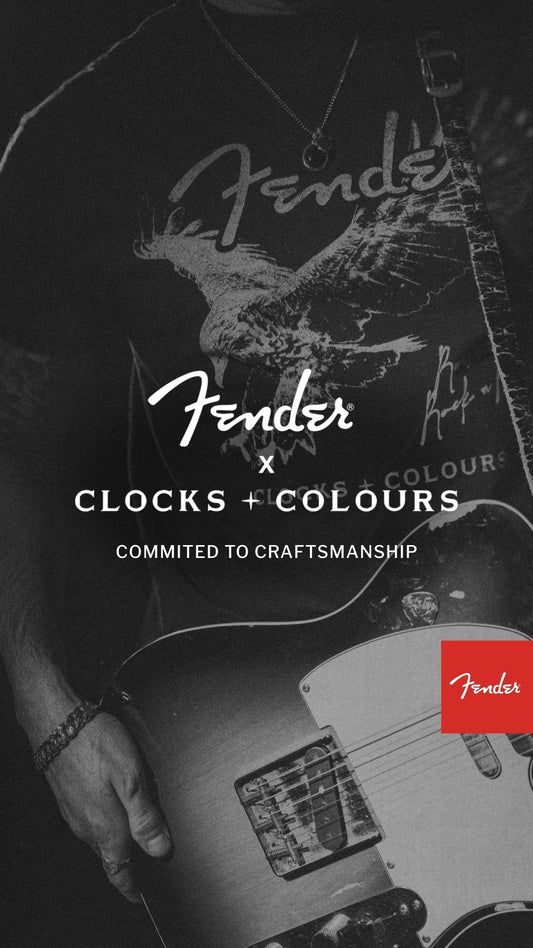 Fender x Clocks + Colours