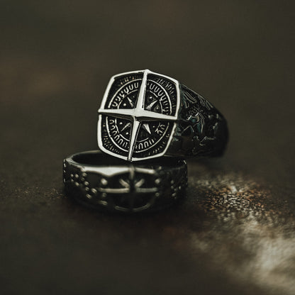 Tortuga men's silver ring