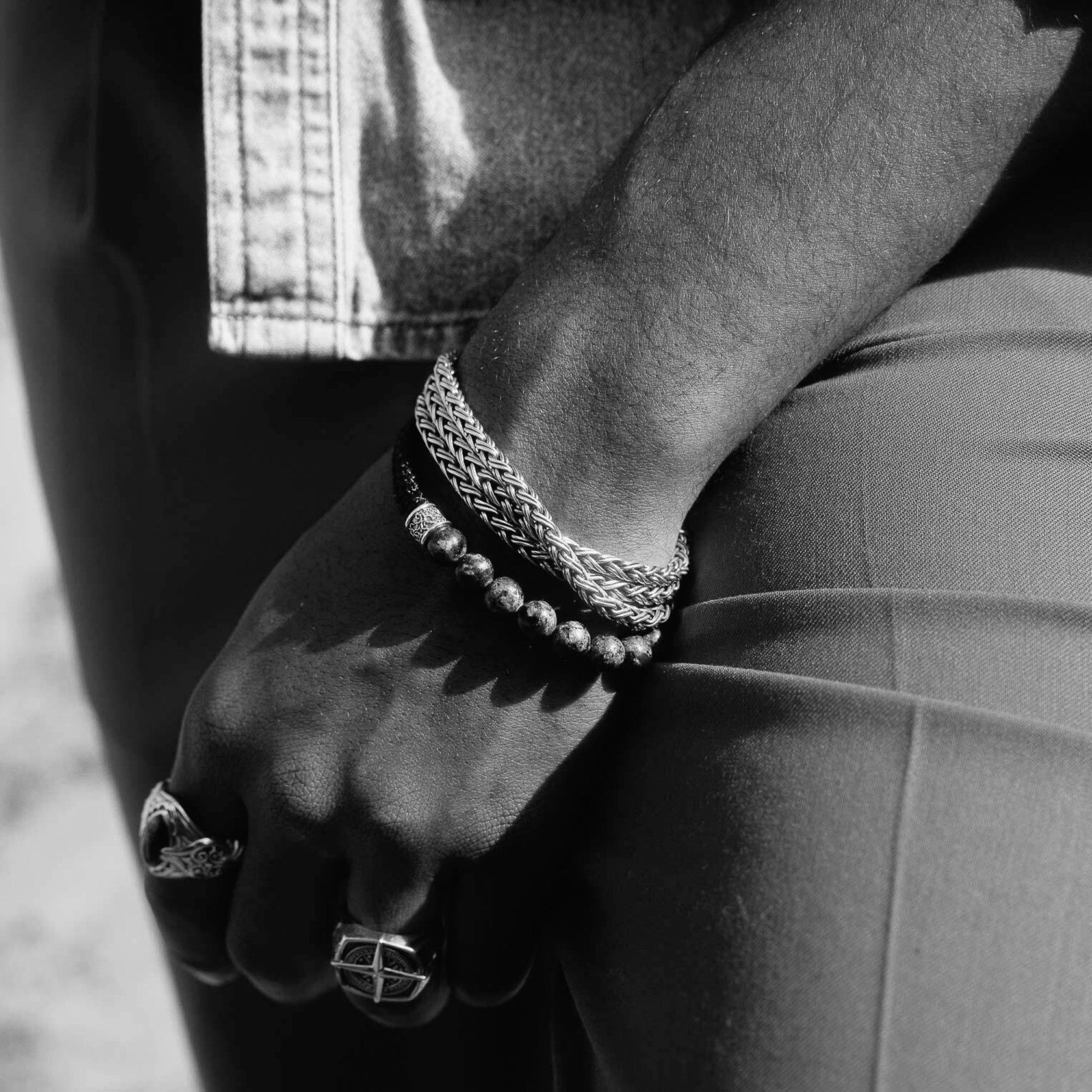 Scorpion Woven: Men's Scorpion Chain in Sterling Silver – Clocks