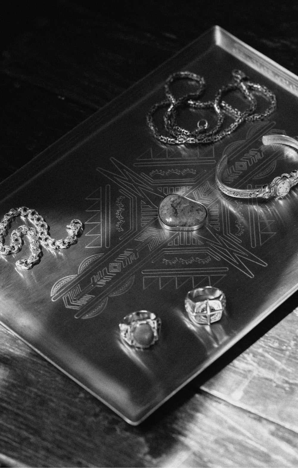 CLOCKS and COLOURS 27号 TIERCE シルバー925 Men's Rings | Sterling Silver & Stainless Steel Rings for Men