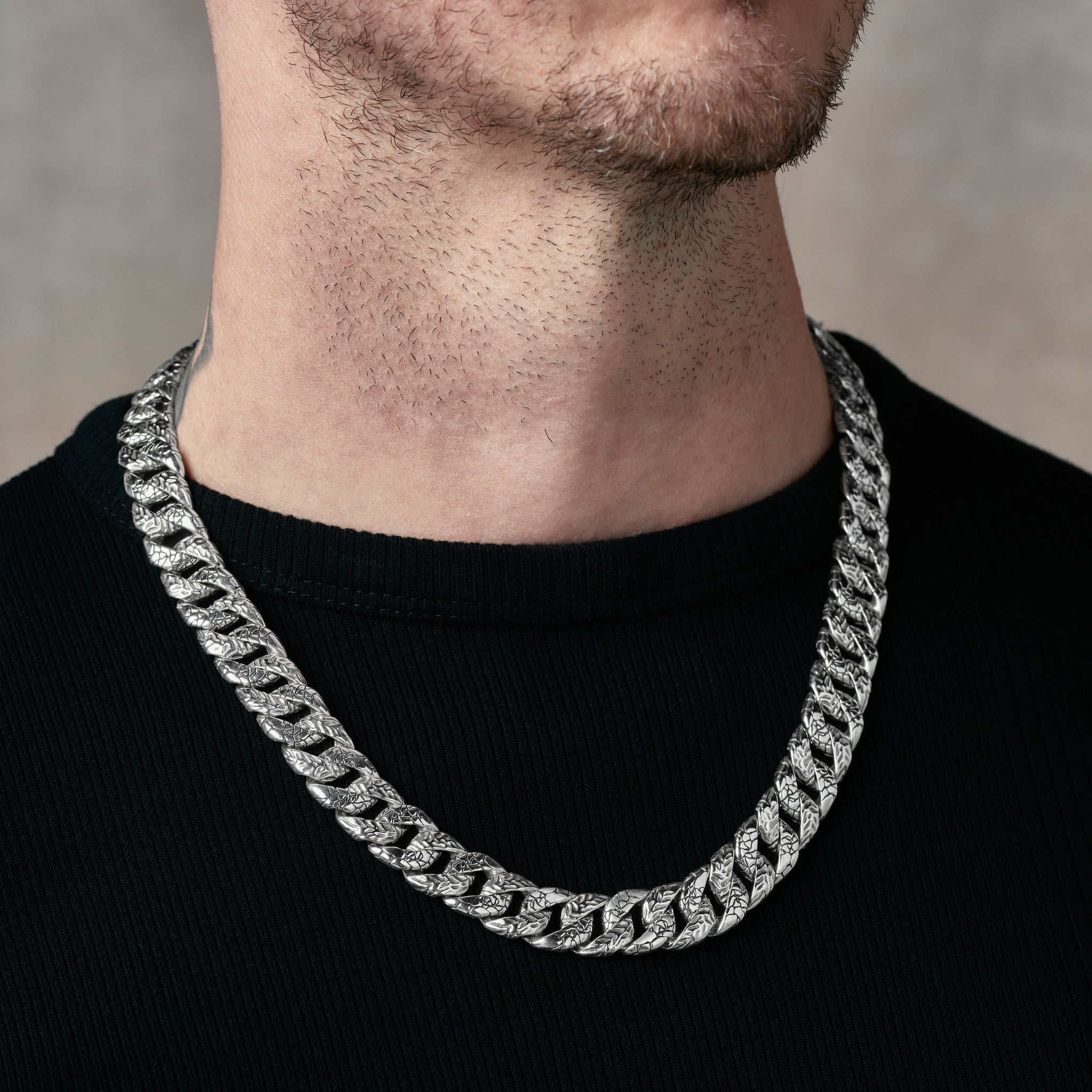 "Capsize" Handcrafted Sterling Silver Men's Chain Clocks and Colours