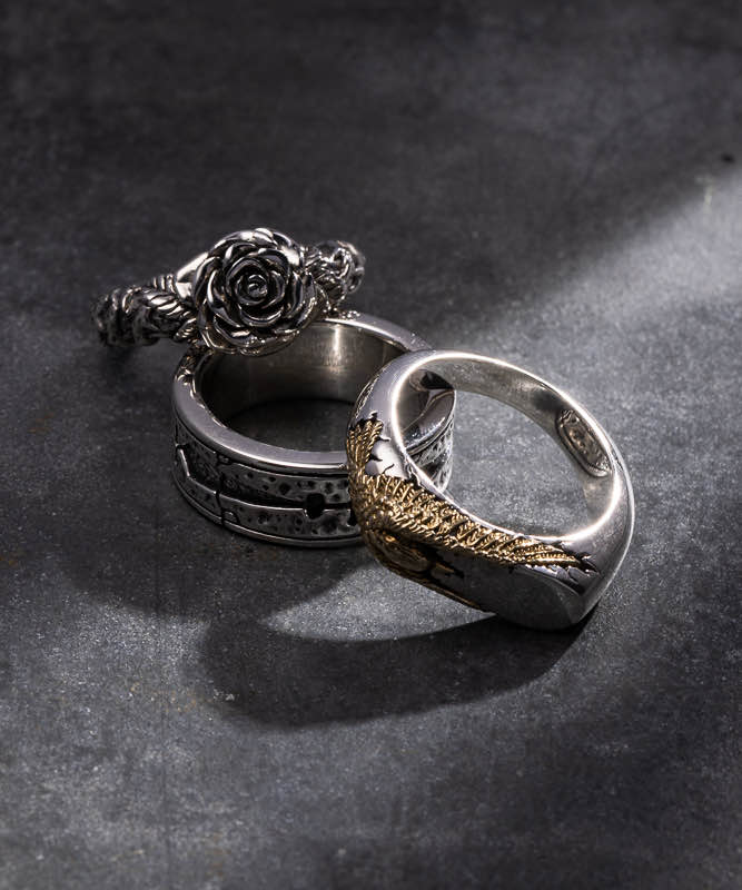 Sterling Silver Rings for Men