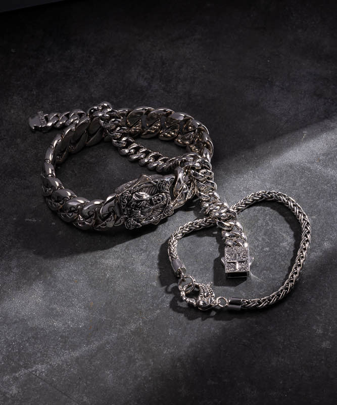 Shop All 925 Sterling Silver Men's Jewelry | Clocks and Colours
