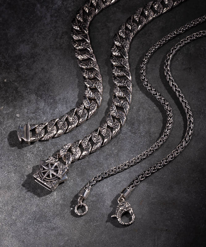 Sterling Silver Chains for Men