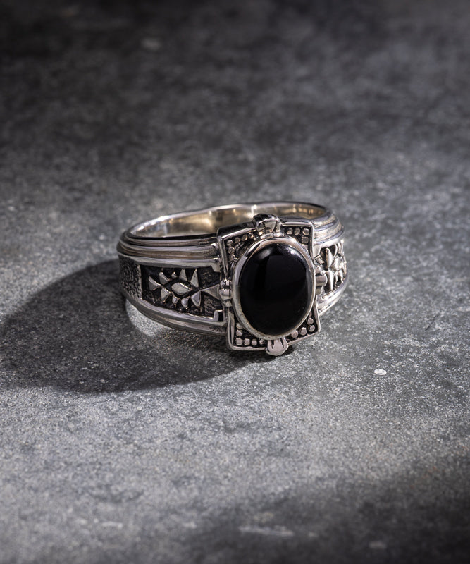 Men’s Black Onyx Rings