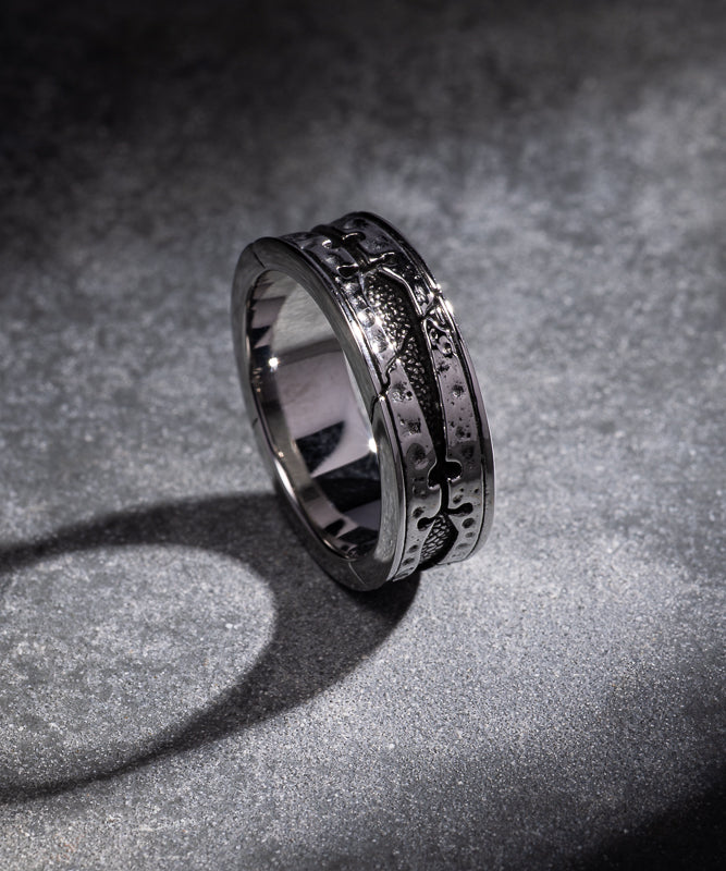 CLOCKS and COLOURS 27号 TIERCE シルバー925 Men's Rings | Sterling Silver & Stainless Steel Rings for Men