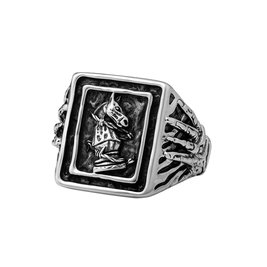 Checkmate x Wage War Handcrafted Sterling Silver for men