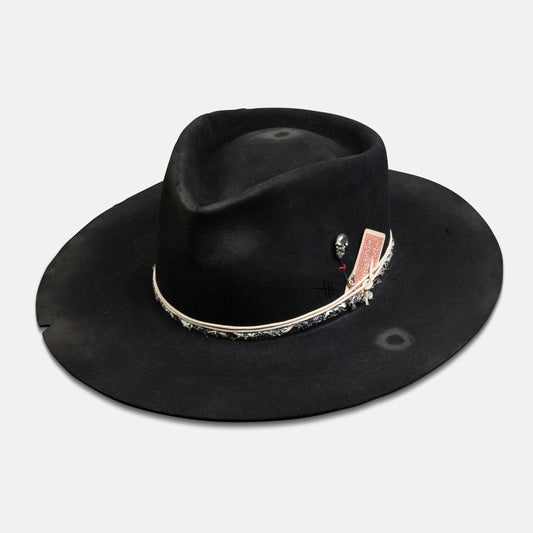 Wide Brim Hat x Coup de Tete (Black)