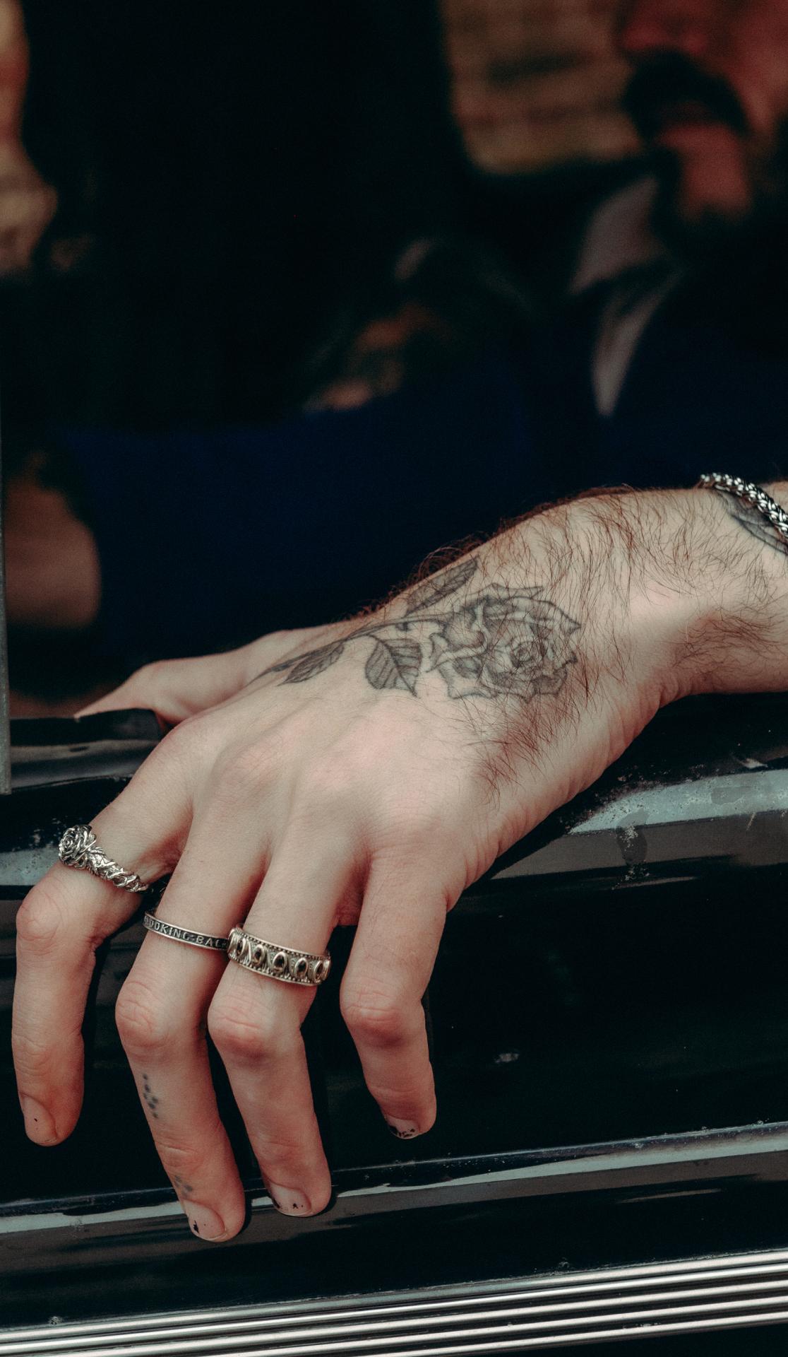 Men's Sterling Silver and Stainless Steel Rings – Clocks and Colours