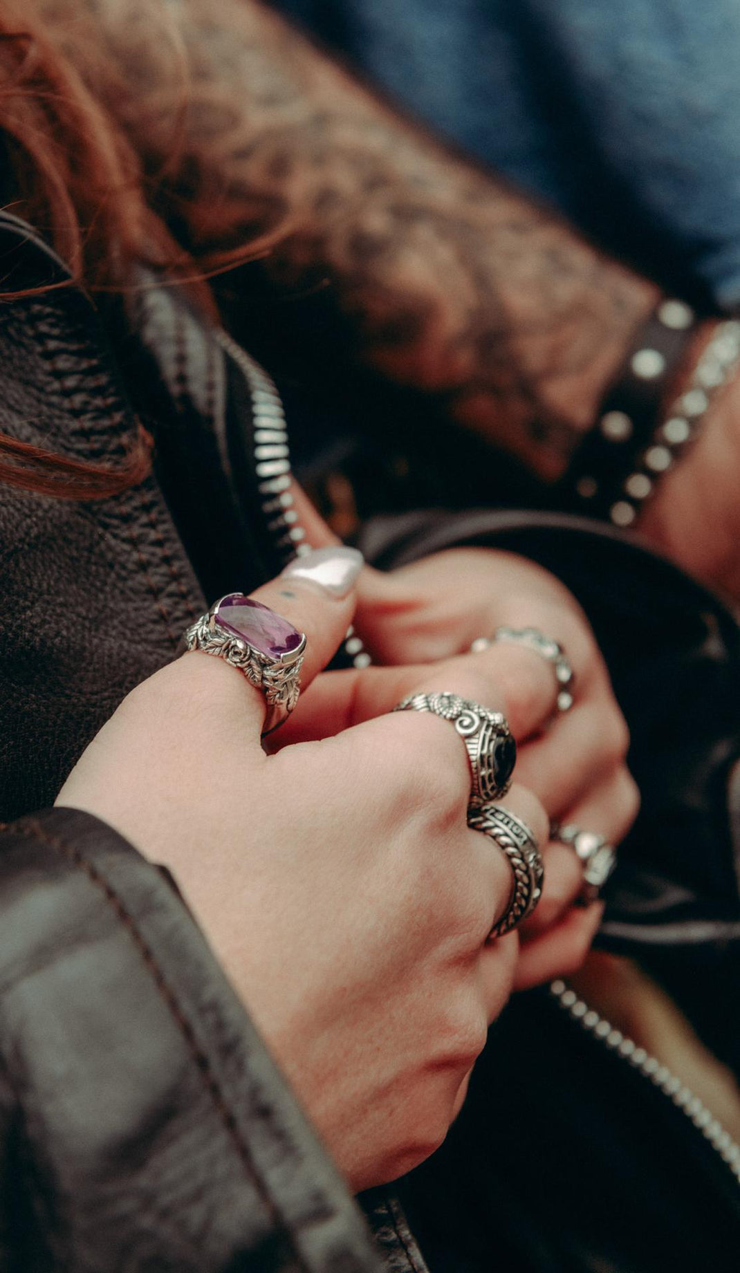 Men's Sterling Silver and Stainless Steel Rings – Clocks and Colours