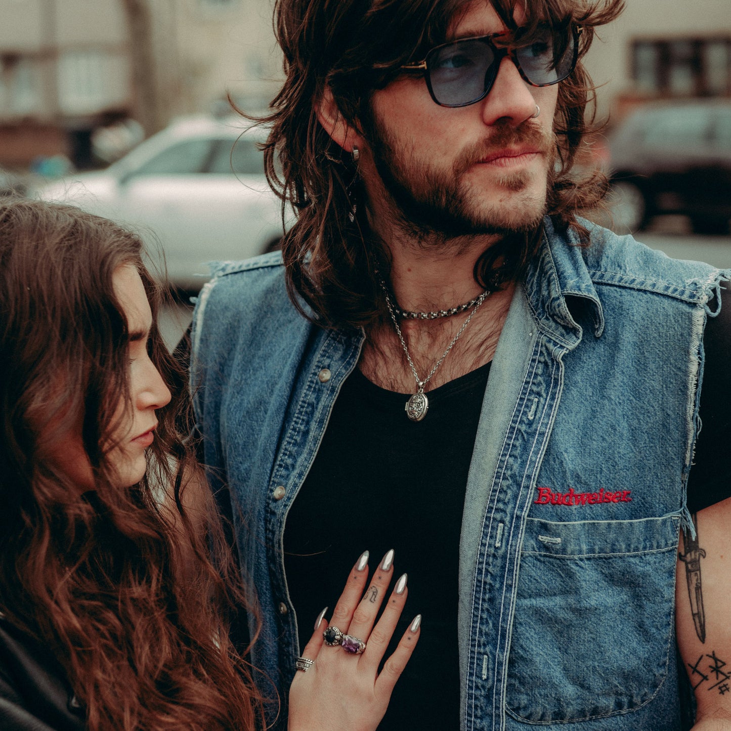 Telos Stainless Steel choker chain necklace