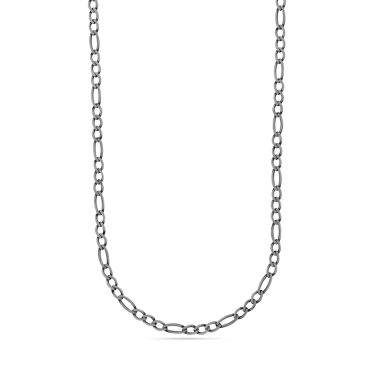 Sterling Silver Figaro Chain for Men