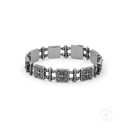 Fortify stainless steel bracelet - off figure