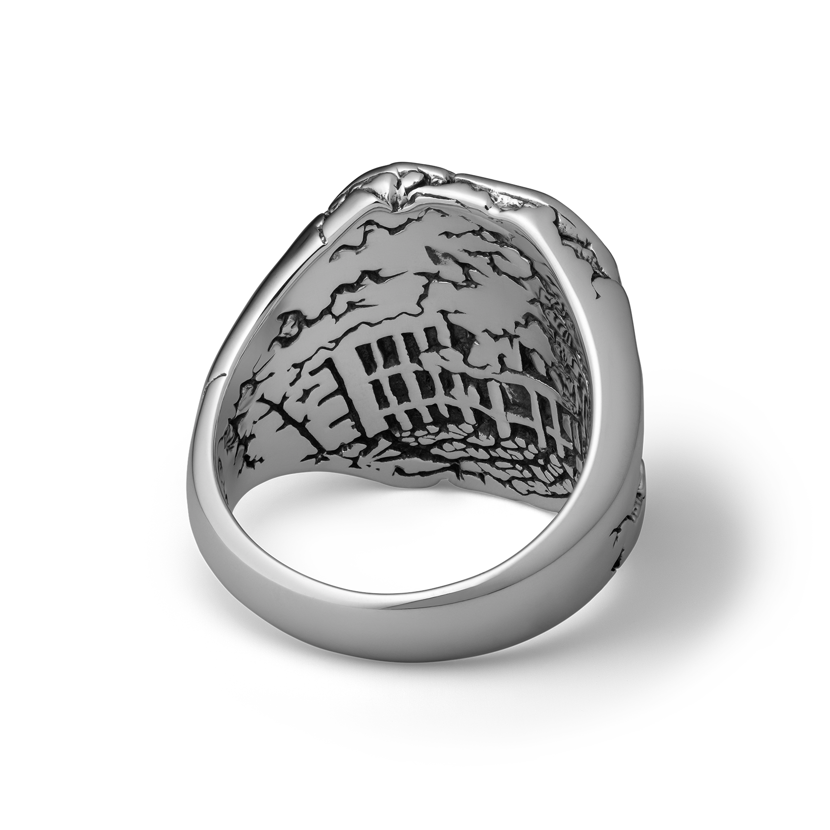 Fracture Handcrafted Sterling silver Ring 