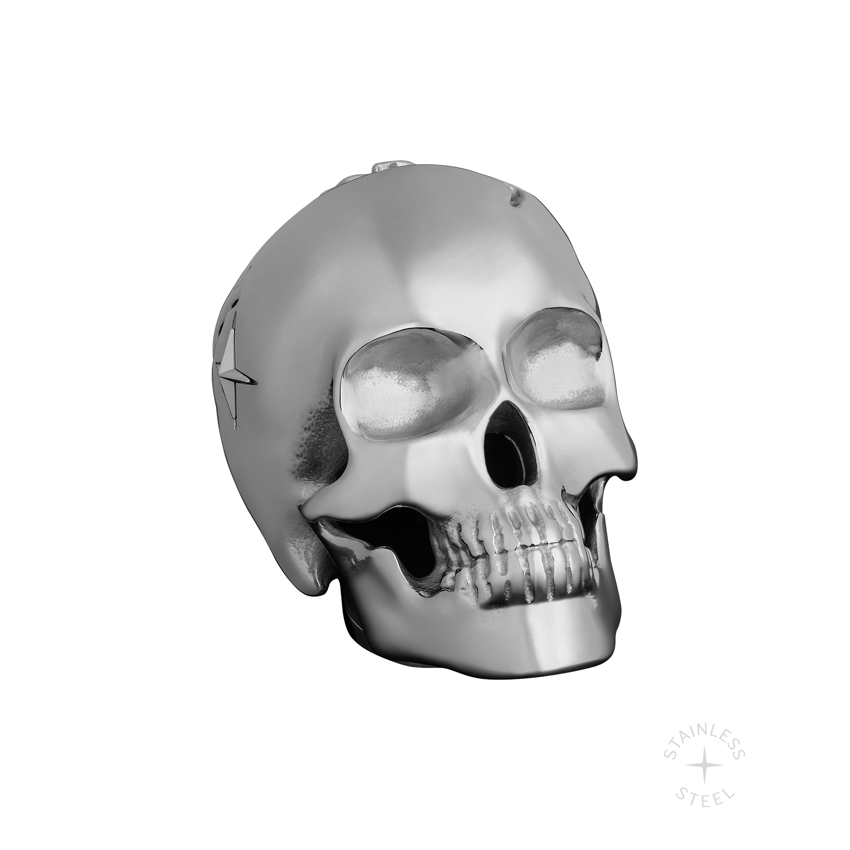 Stainless Steel Skull Bottle Opener