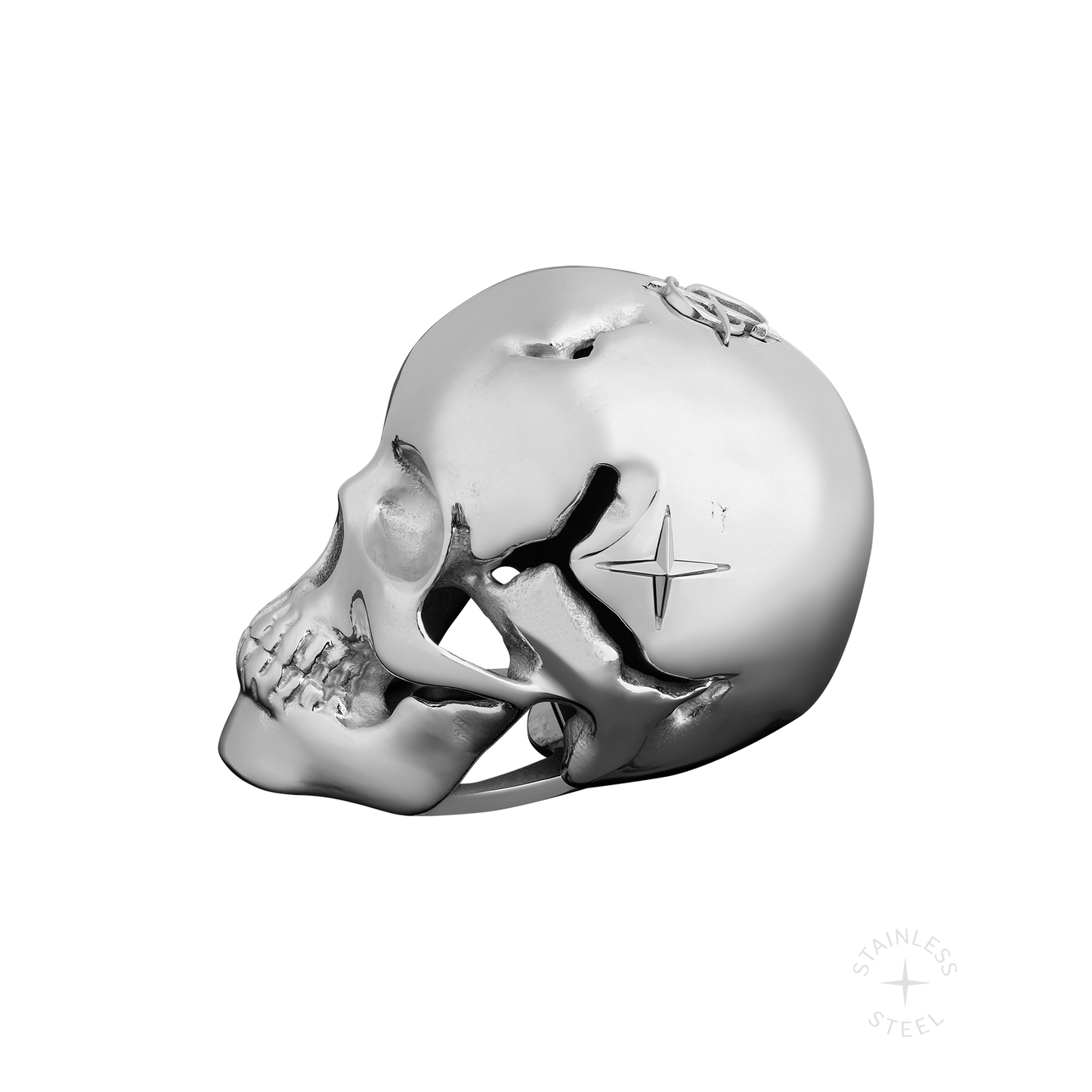 Stainless Steel Skull Bottle Opener