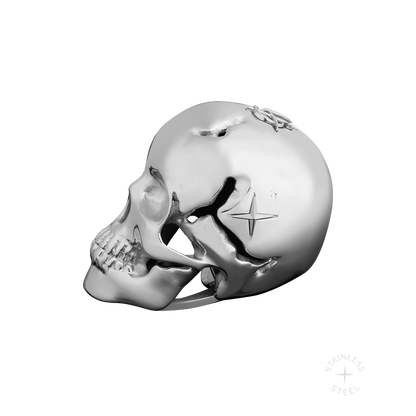 Stainless Steel Skull Bottle Opener