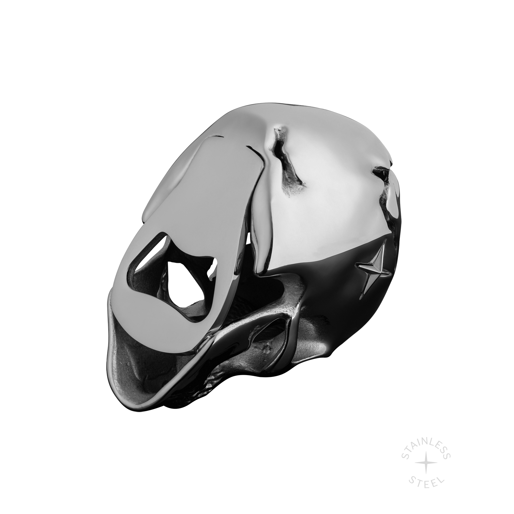 Stainless Steel Skull Bottle Opener