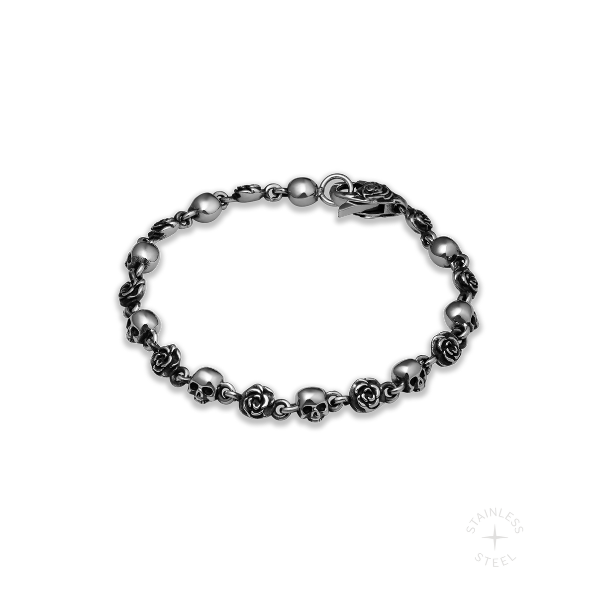Heads Will Roll stainless steel bracelet - off figure