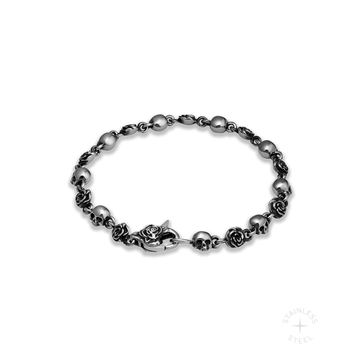 Heads Will Roll stainless steel bracelet - off figure