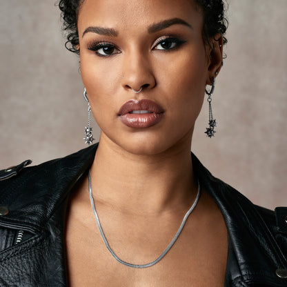 Braided Herringbone Chain Necklace x 5mm