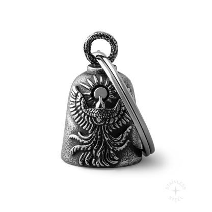 Stainless Steel Biker bell keychain accessory