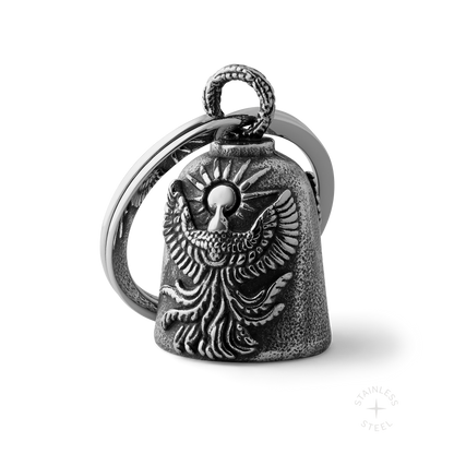 Stainless Steel Biker bell keychain accessory