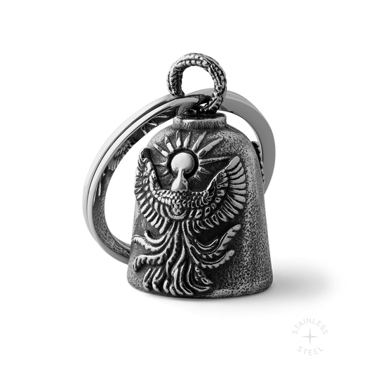 Stainless Steel Biker bell keychain accessory