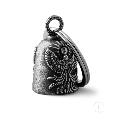 Stainless Steel Biker bell keychain accessory