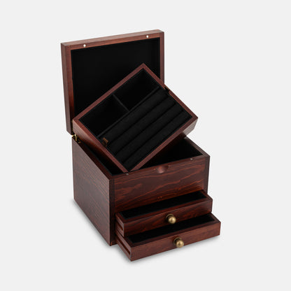 Locker Jewelry Box x Brown