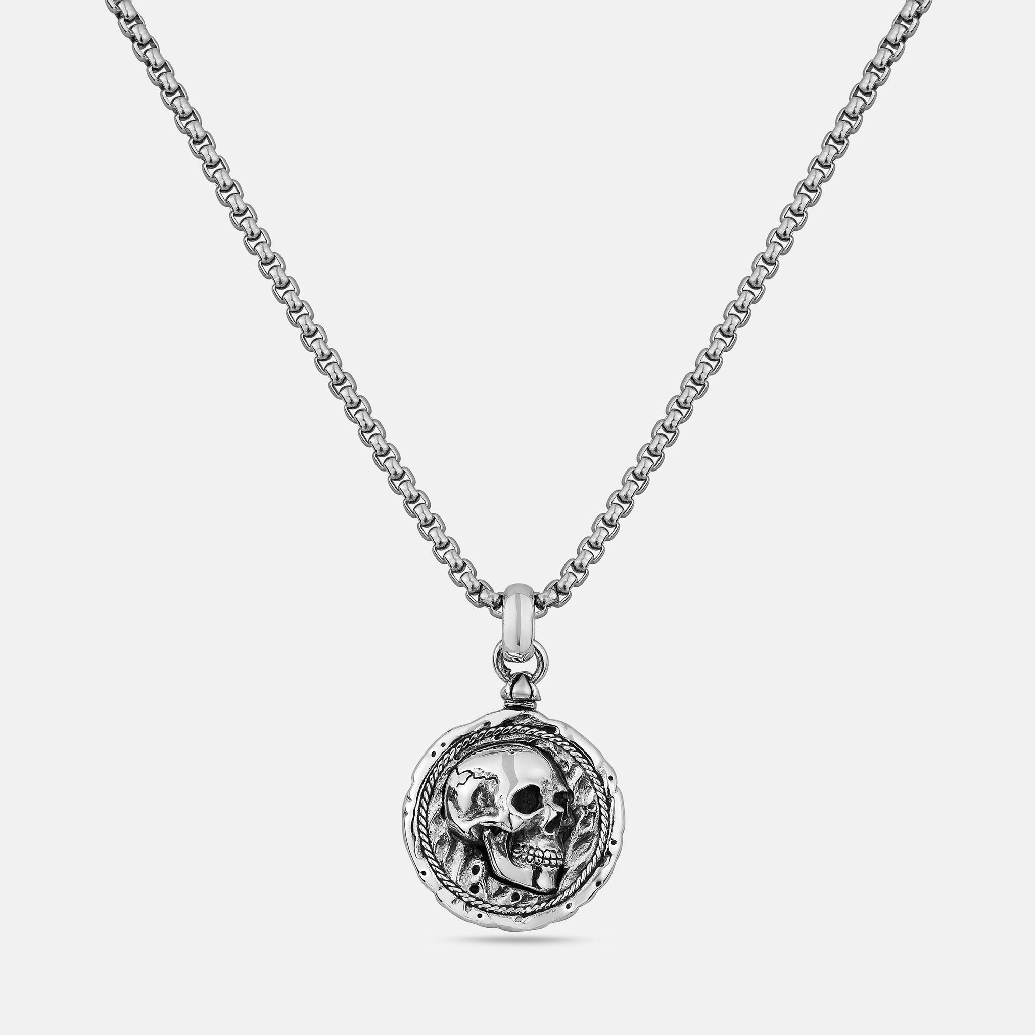 Clocks and Colours Sterling Silver Jewelry Plague Pendant