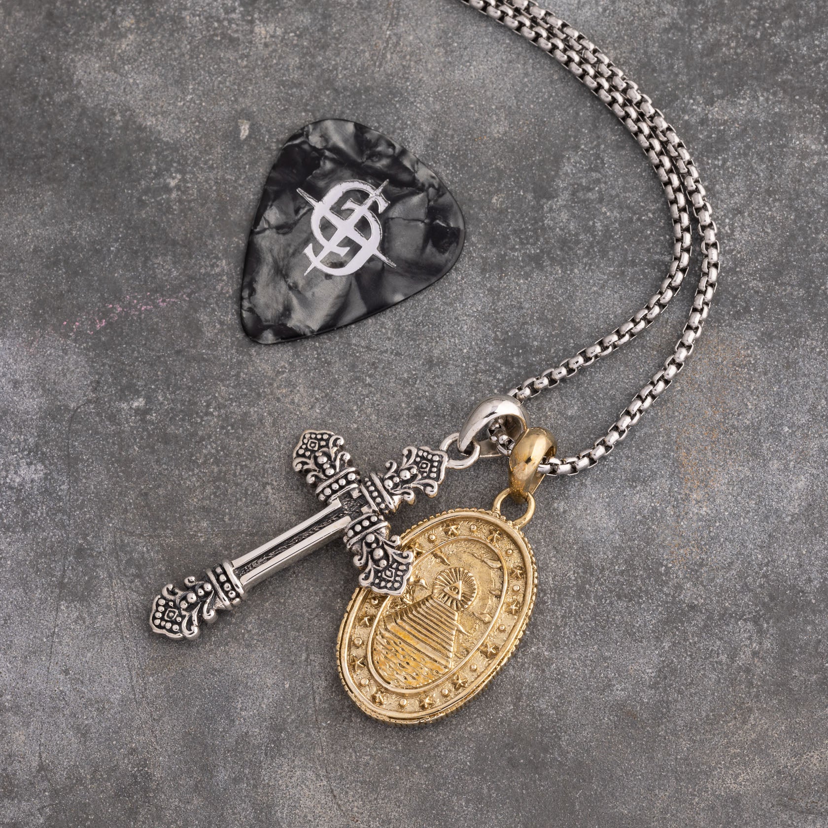 Clocks and Colours | Sterling Silver Jewelry | Providence Pendant