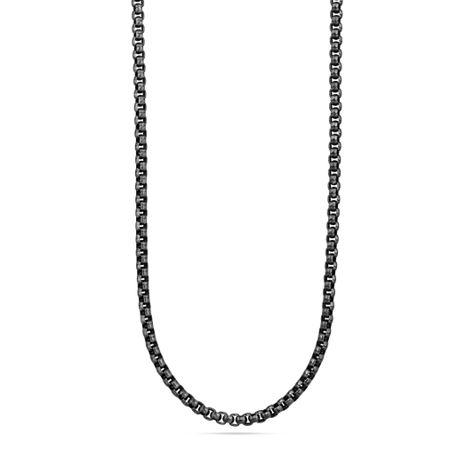 Rounded Box Chain x Antiqued