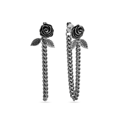 Sub Rosa sterling silver earrings - off figure
