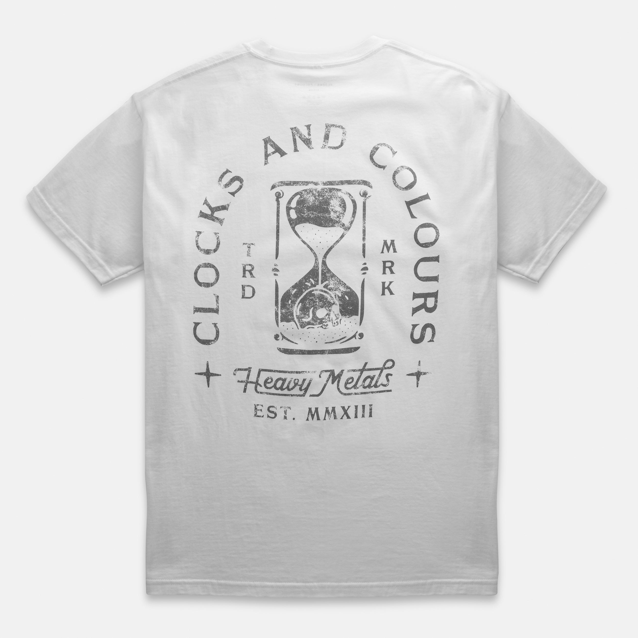 Sands Of Time Tee x White Clocks and Colours