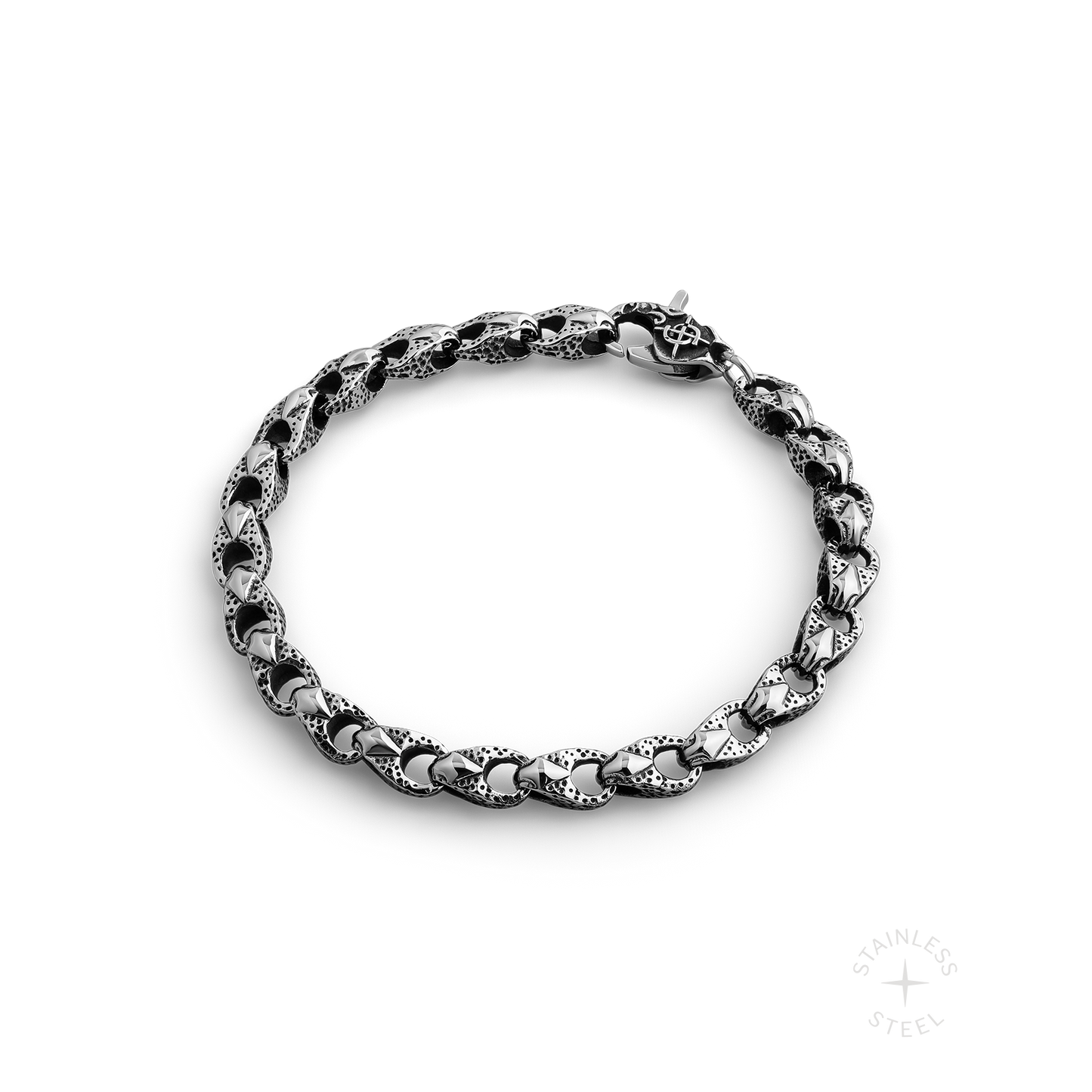 Telos Stainless Steel chain bracelet for men