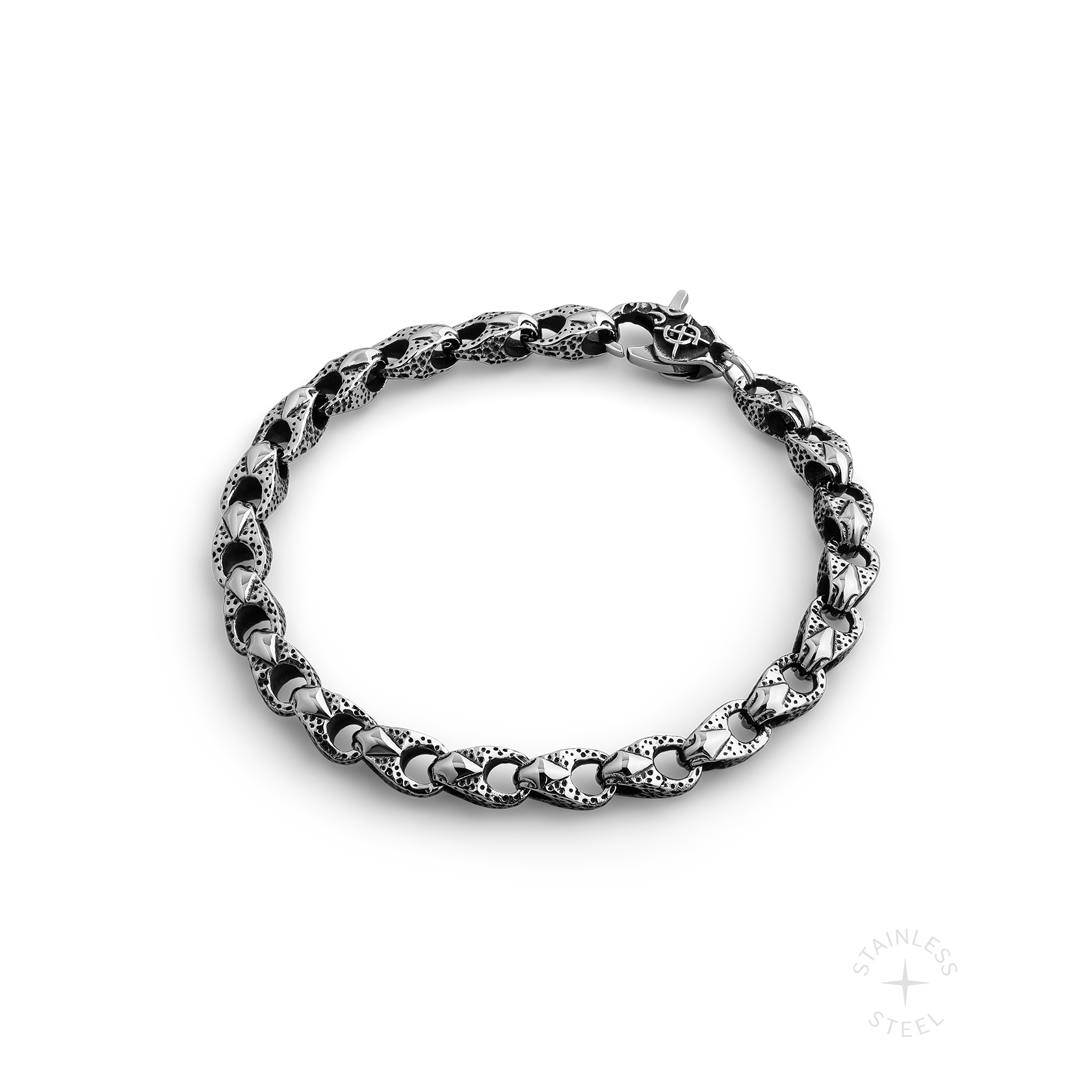 Telos Stainless Steel chain bracelet for men