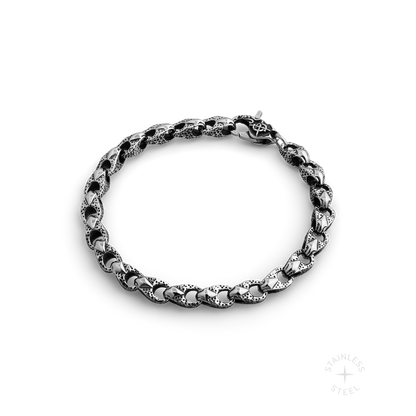 Telos Stainless Steel chain bracelet for men
