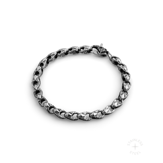 Telos Stainless Steel chain bracelet for men