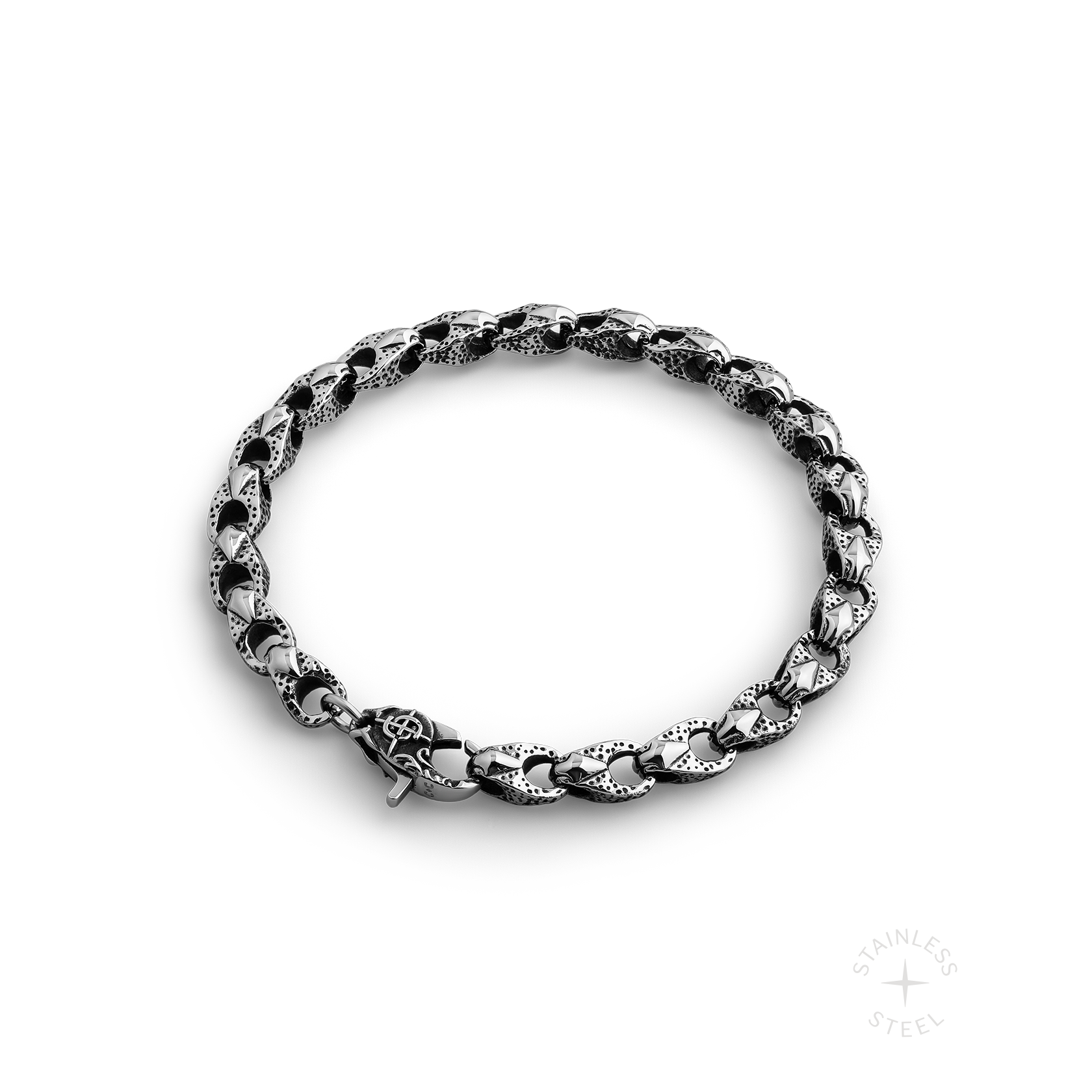 Telos Stainless Steel chain bracelet for men