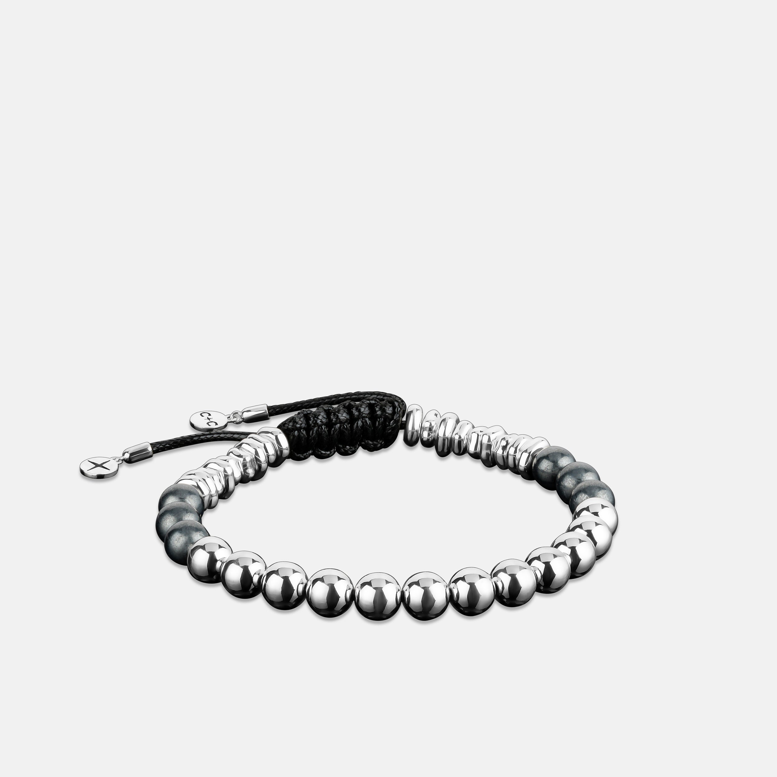 "Terra" Handcrafted Sterling Silver Men's Bracelet Clocks and Colours